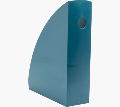 Image de  Porte revues mag-cube neo deco bleu canard 