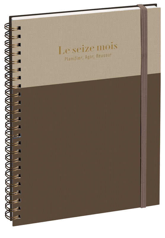 Image de  Agenda semainier SAD 20S Gustave marron 