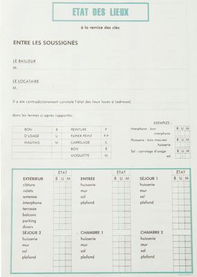 Image de  Etat des lieux 