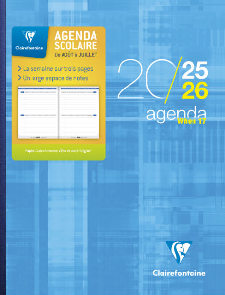 Image de  Agenda semainier SAS 17 When 