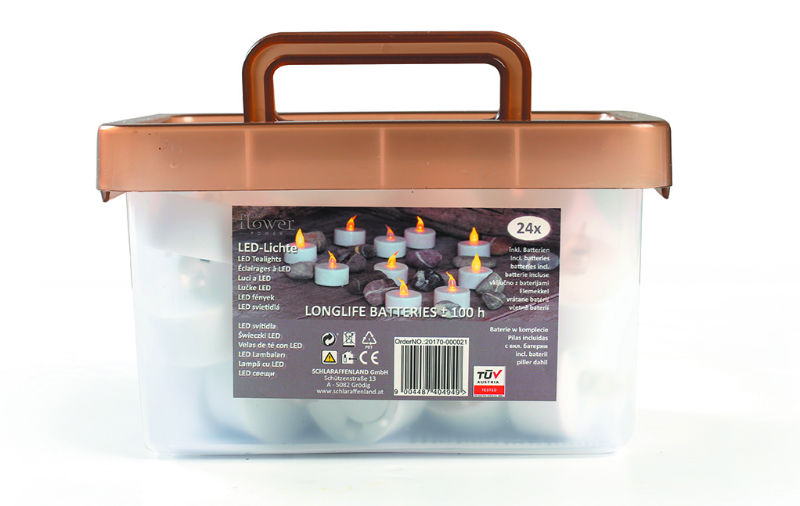 Image de  Lot de 24 bougies led 