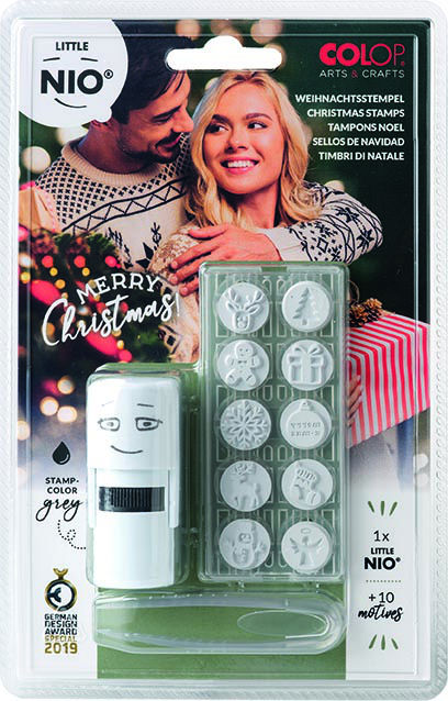 Image de  Set de 10 tampons interchangeables Noël 