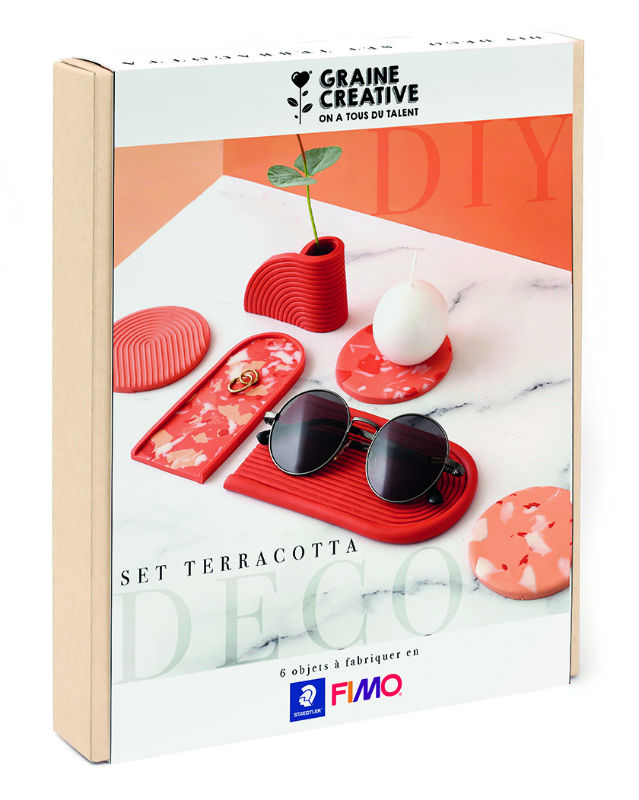 Image de  Kit Fimo home deco terracotta 