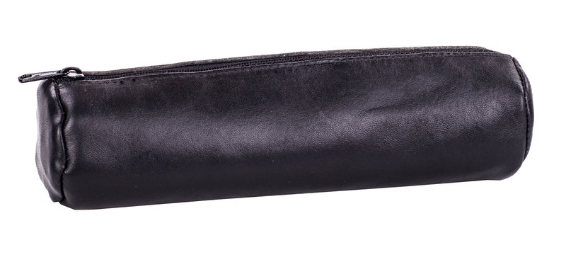 Image de  Fourre tout rond cuir ébène 