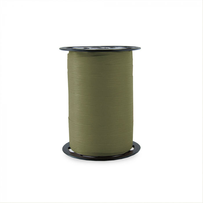 Image de  Bobine bolduc uni 10mm x 180m vert forêt 