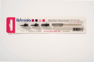 Ref. HUBVIEYTR, Np11 Artemio Perforatrice 2,3,4 Mm, marque ARTEMIO
