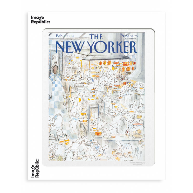 Image de  Affiche 30x40 cm sempe the new yorker restaurant 