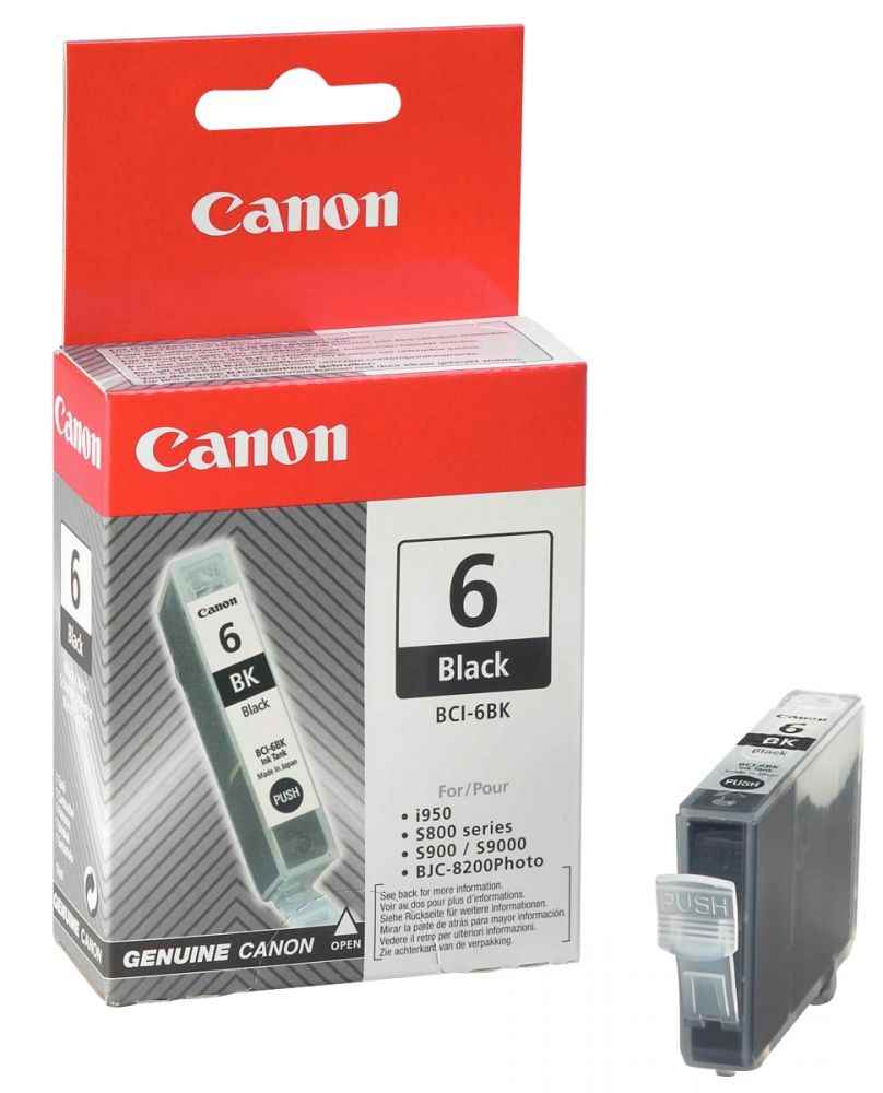Image de  Recharge dencre à la marque Canon BCI 6N noir. 