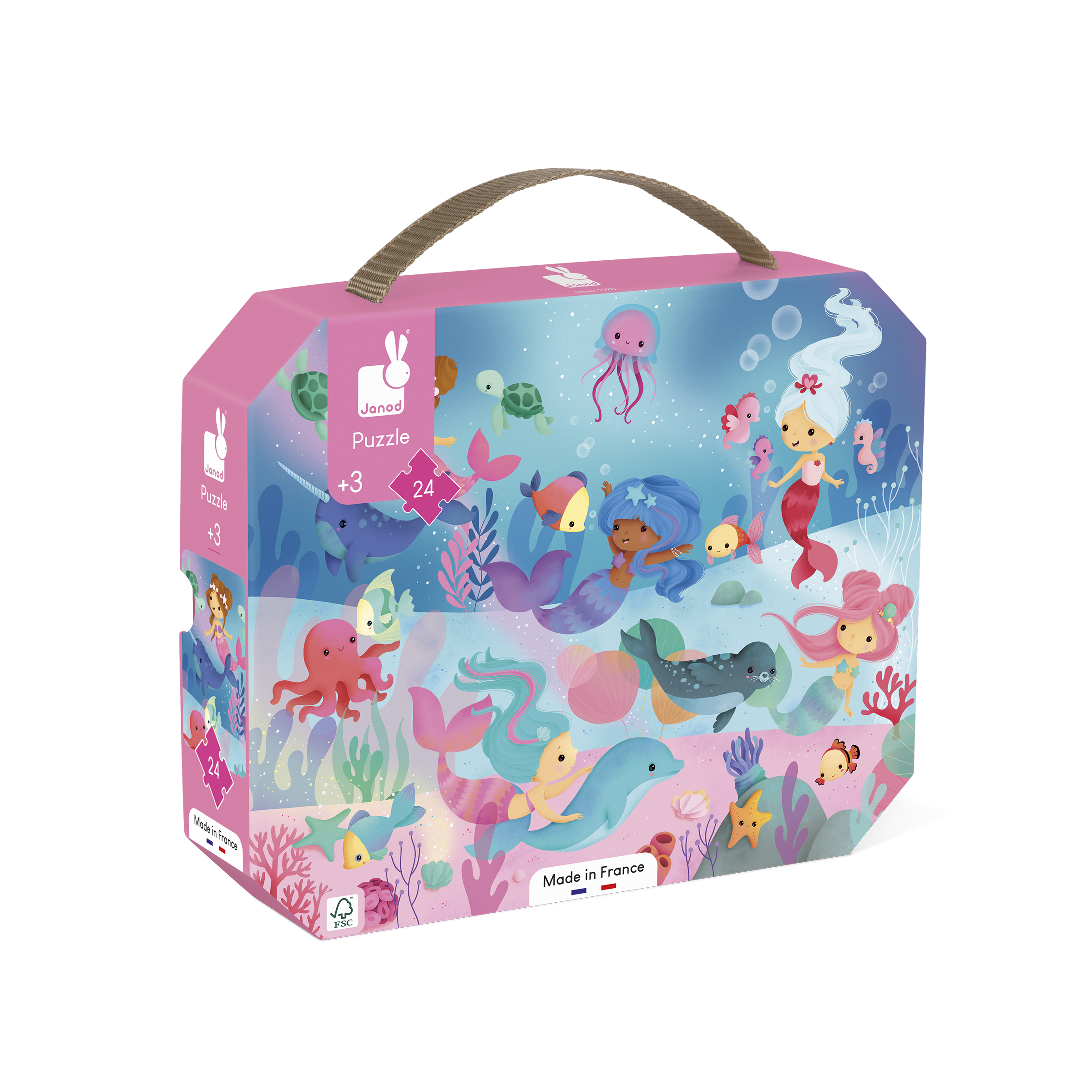 Image de  Puzzle sirènes 24 pièces 