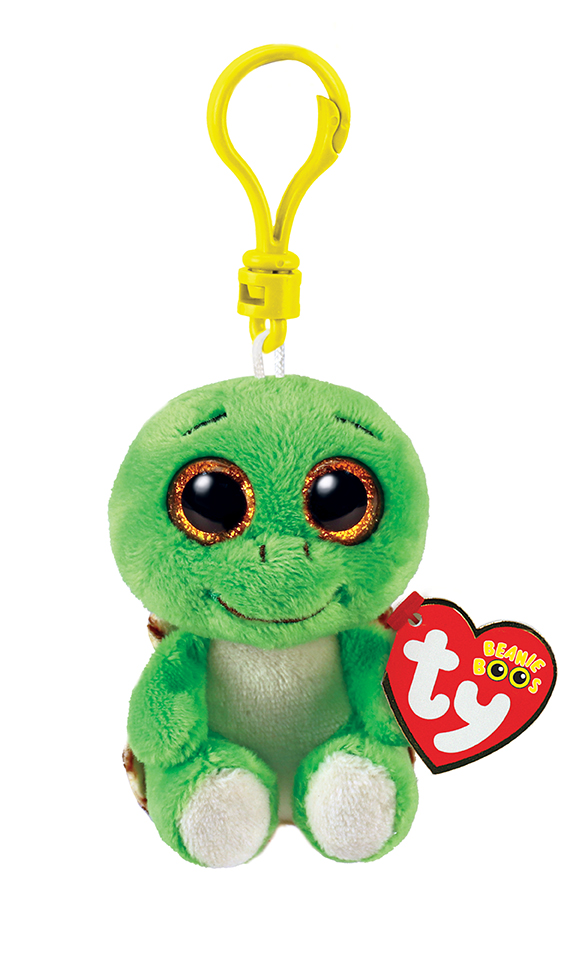 Image de  Porte clé peluche TY Beanie Boo's tortue Turbo 