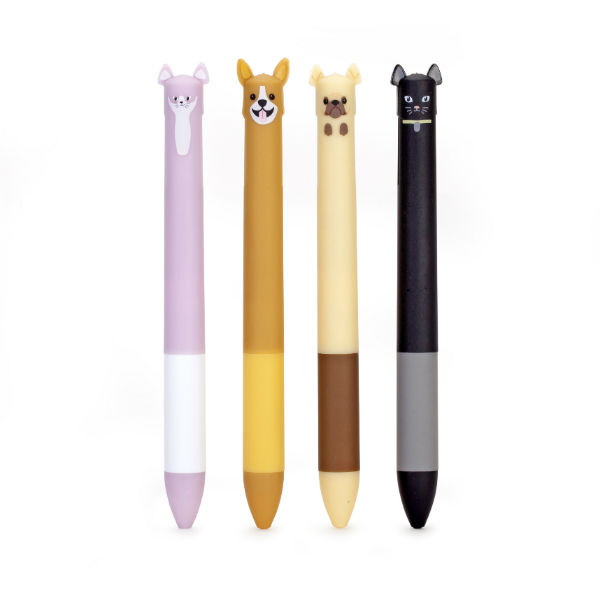 Ref. KIK4368, Stylos multicolore chiens & chats, Assorties, marque KIKKERLAND