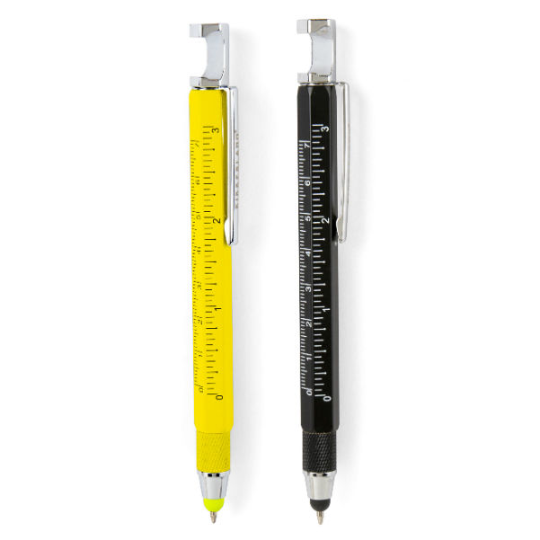 Ref. KIK4435A, Stylo gadget 7 en 1, Assorties, marque KIKKERLAND