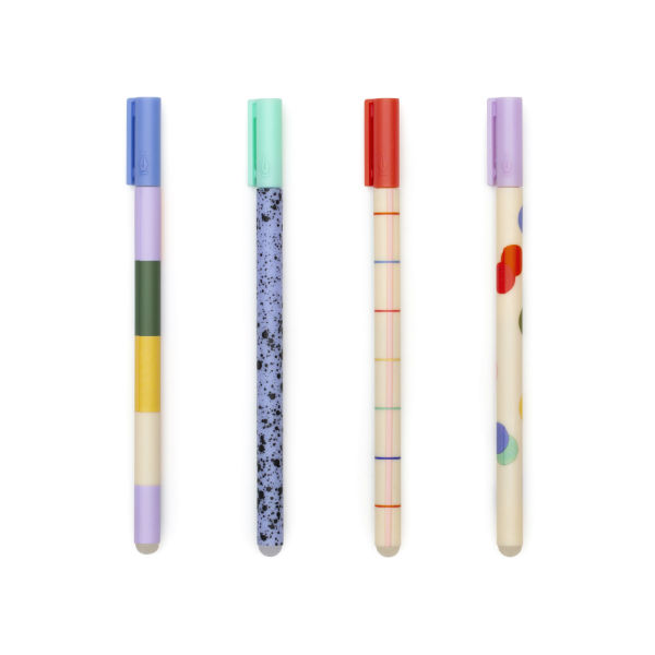 Ref. KIKINK17A, Stylo encre gel effaçable Inkerie, Assorties, marque KIKKERLAND