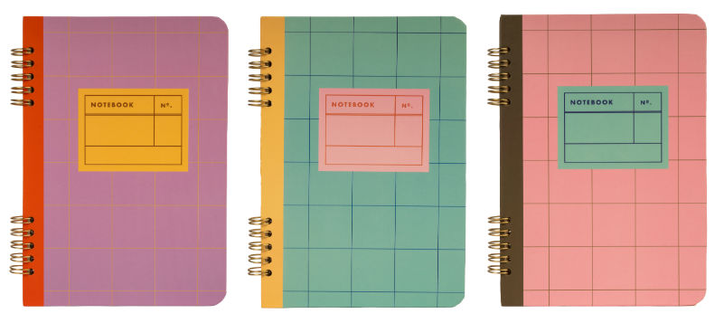 Image de  Cahier à spirales A5 96 pages lignées 