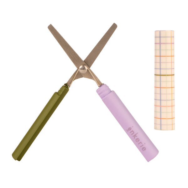 Ref. KIKINK25A, Ciseaux de poche à emporter, Assorties, marque KIKKERLAND