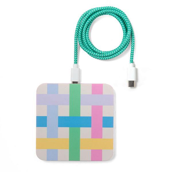 Ref. KIKINK35, Chargeur sans fil carré Inkerie, marque KIKKERLAND