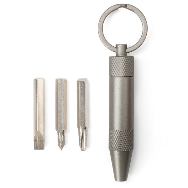 Image de  Porte-clés 3 en 1 mini tournevis 