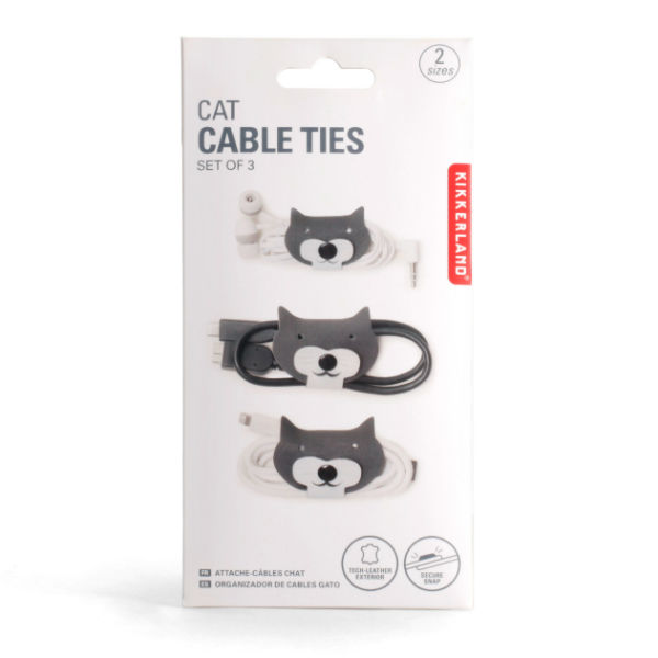 Ref. KIKUS229, Attaches câble chat, marque KIKKERLAND