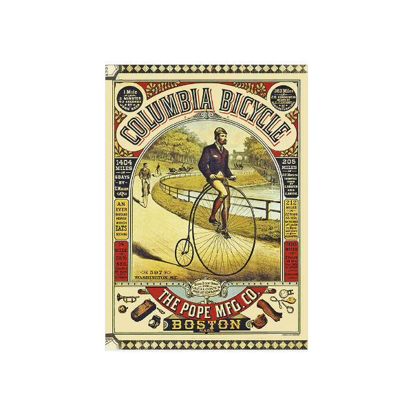 Image de  Carnet de mot de passes 10x15 48 pages bicycle 