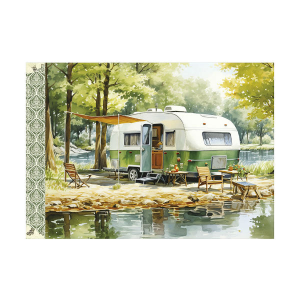 Image de  Cahier illustré 21x15 48 pages escapades 