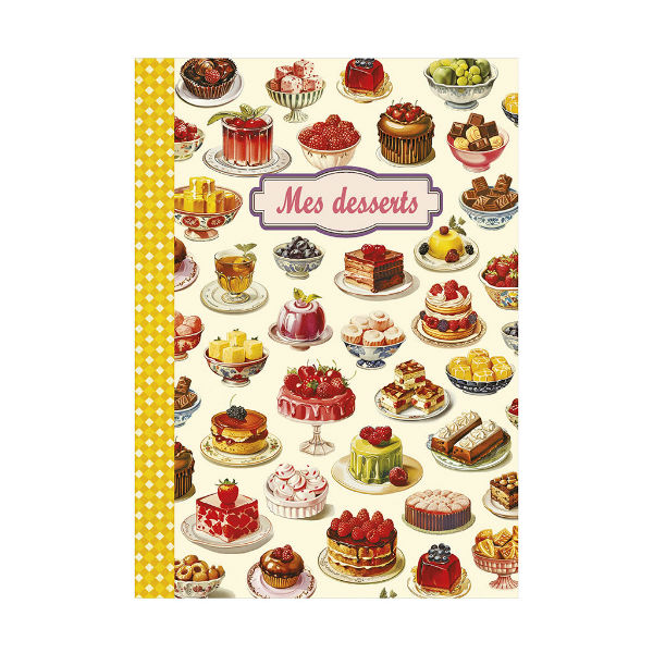 Image de  Cahier à thème 15x21 48 pages mes desserts 