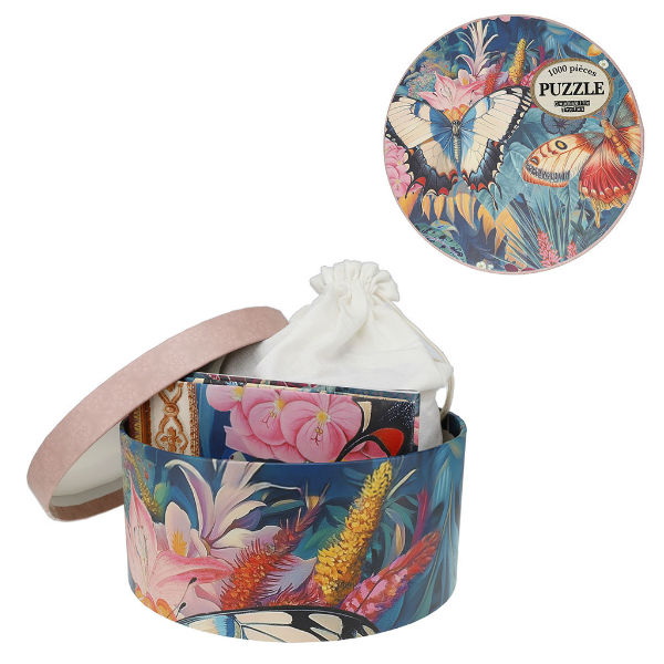 Image de  Puzzle 1000 pièces Gwenaelle Trolez 50x70 papillons 