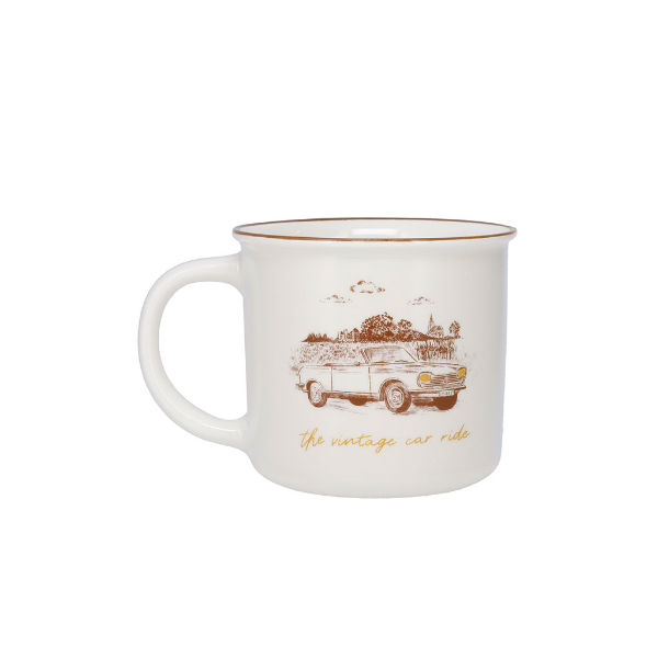 Image de  Mug timbale 355 ml road trip auto 