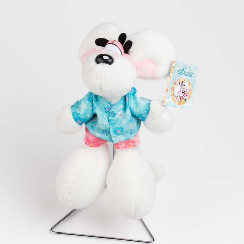 Ref. KONBE4749, Peluche Diddl tenue summer 20cm, marque DIDDL