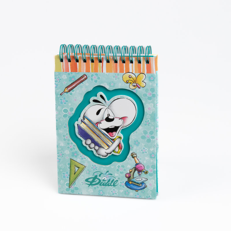 Ref. KONDID10029, Carnet spirale A6 Diddl, marque DIDDL
