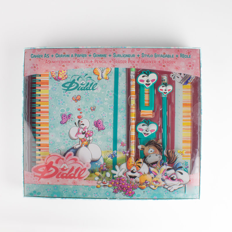 Ref. KONDID20004, Coffret cadeau ecriture Diddl, marque DIDDL