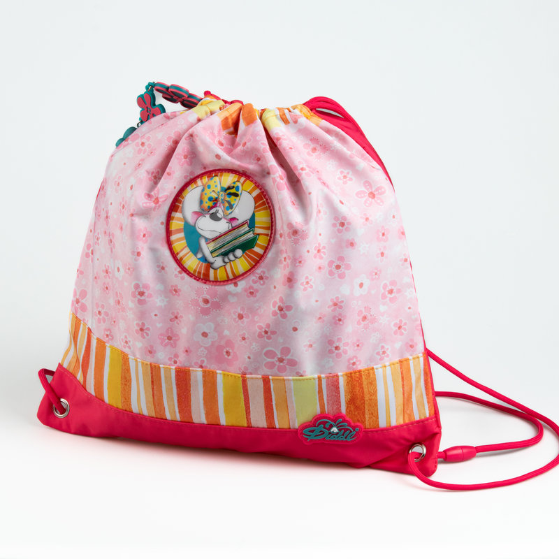 Ref. KONDID40009, Sac rose de gym Diddl, marque DIDDL