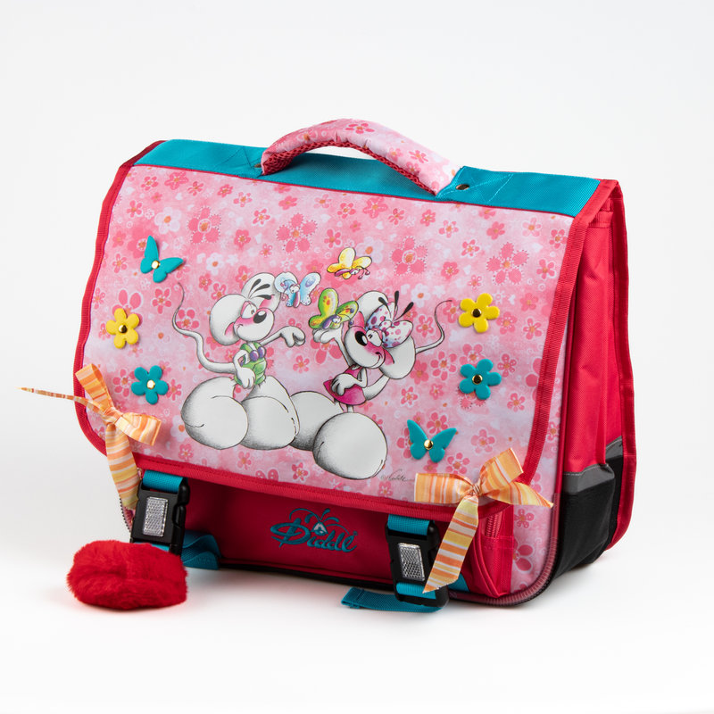 Ref. KONDID573926, Cartable 38cm rose Diddl, marque DIDDL