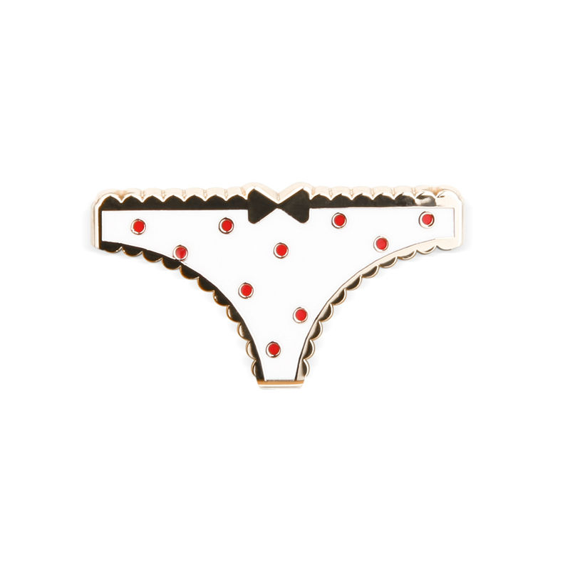 Image de  Pin's émaillé doré culotte 