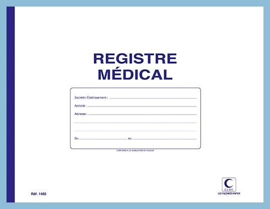 Image de  Registre médical 