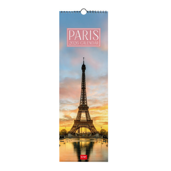 Image de  Calendrier 2026 - Villes - Paris - 16x49 cm 