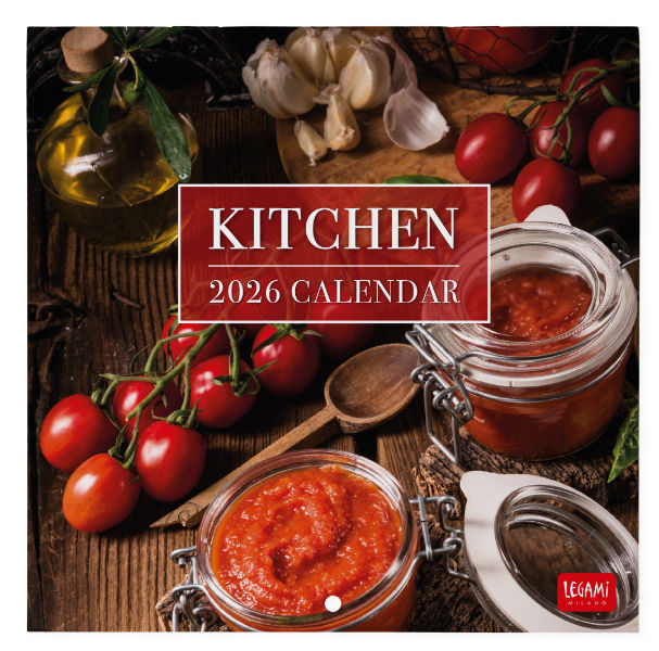 Image de  Calendrier 2026 - Food & Drink - cuisine 18x18 cm 