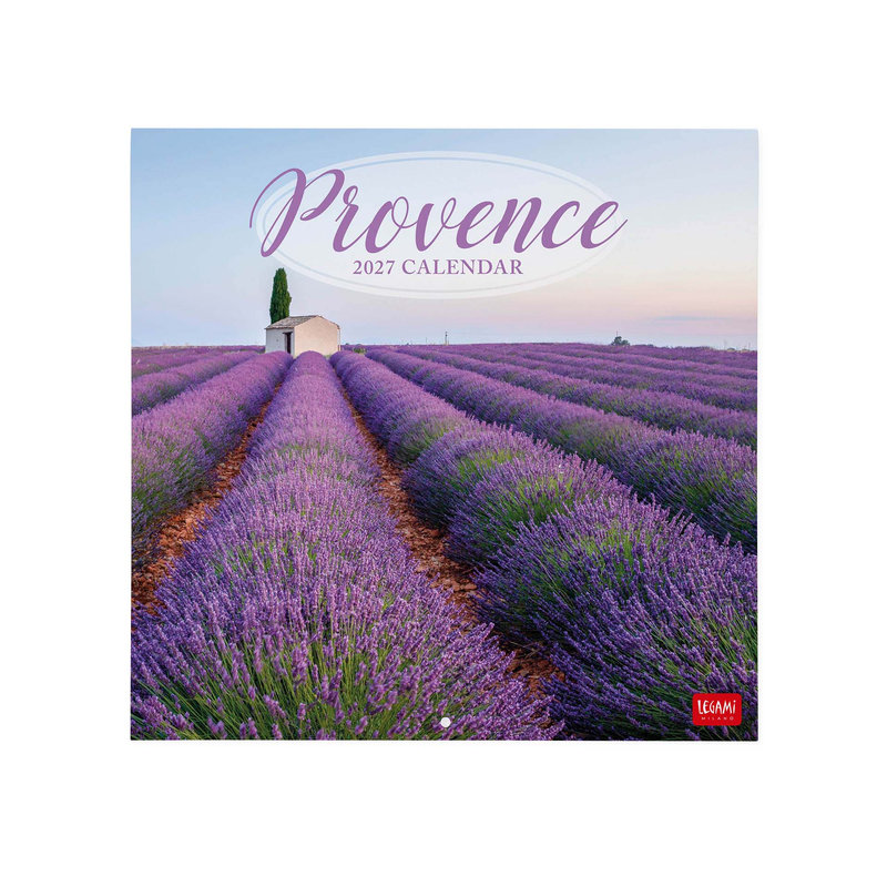 Ref. LEGCAL270019, Calendrier 2027 - Paysages - provence - 30x29 cm, marque LEGAMI