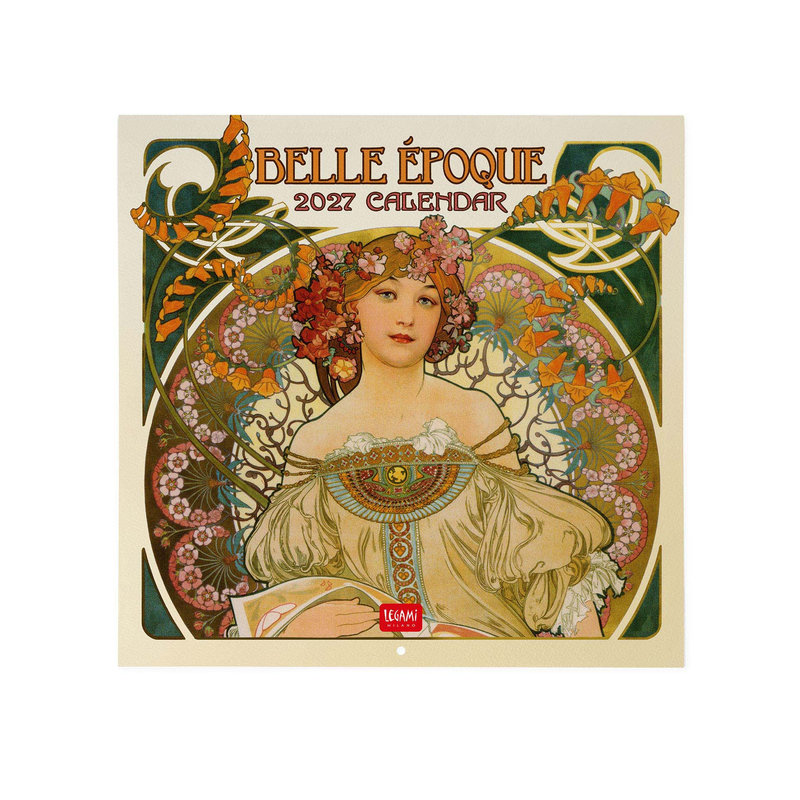 Ref. LEGCAL270030, Calendrier 2027 - Art - belle époque - 30x29 cm, marque LEGAMI