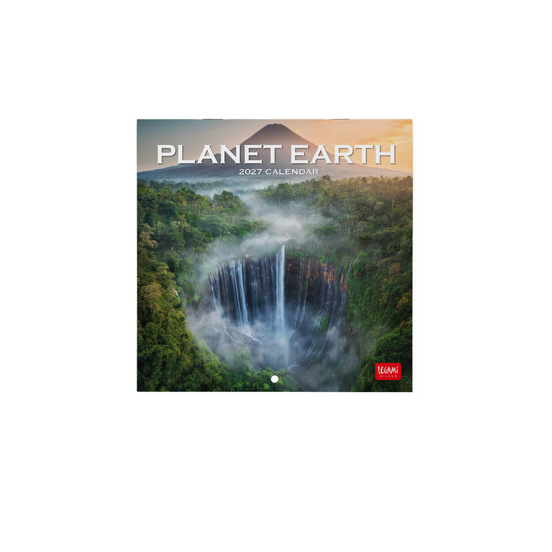 Ref. LEGCAL270091, Calendrier 2027 - Paysages - planète terre - 18x18 cm, marque LEGAMI