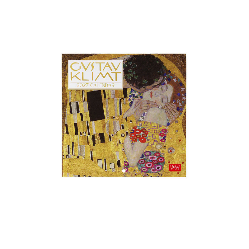 Ref. LEGCAL270098, Calendrier 2027 - Art - Gustav Klimt - 18x18 cm, marque LEGAMI