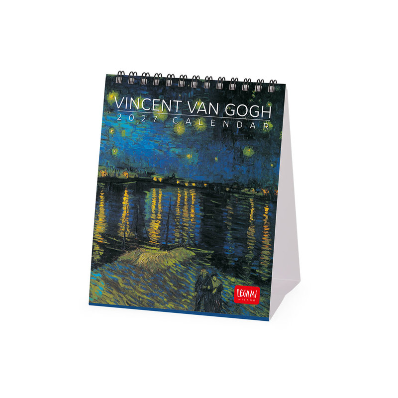 Ref. LEGCAL270134, Calendrier 2027 - Art - Vincent Van Gogh - 12x14,5 cm, marque LEGAMI