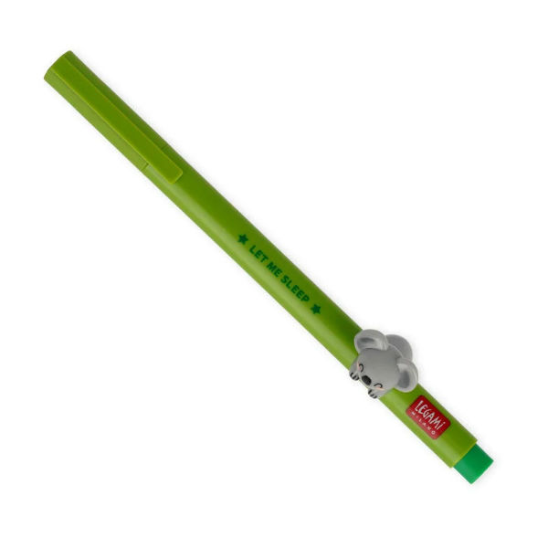 Ref. LEGCPP0004, LEGAMI - Stylo encre gel Lovely Friends koala, Vert, marque LEGAMI