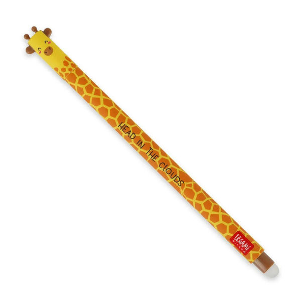 Image de  Stylo encre gel effaçable girafe 