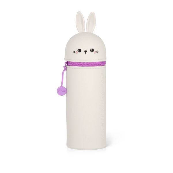 Image de  Fourre tout 2-en-1 silicone Kawaii - lapin 