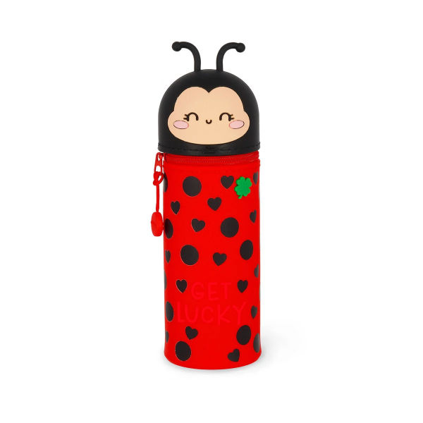 Image de  Fourre tout 2-in-1 silicone Kawaii Coccinelle 