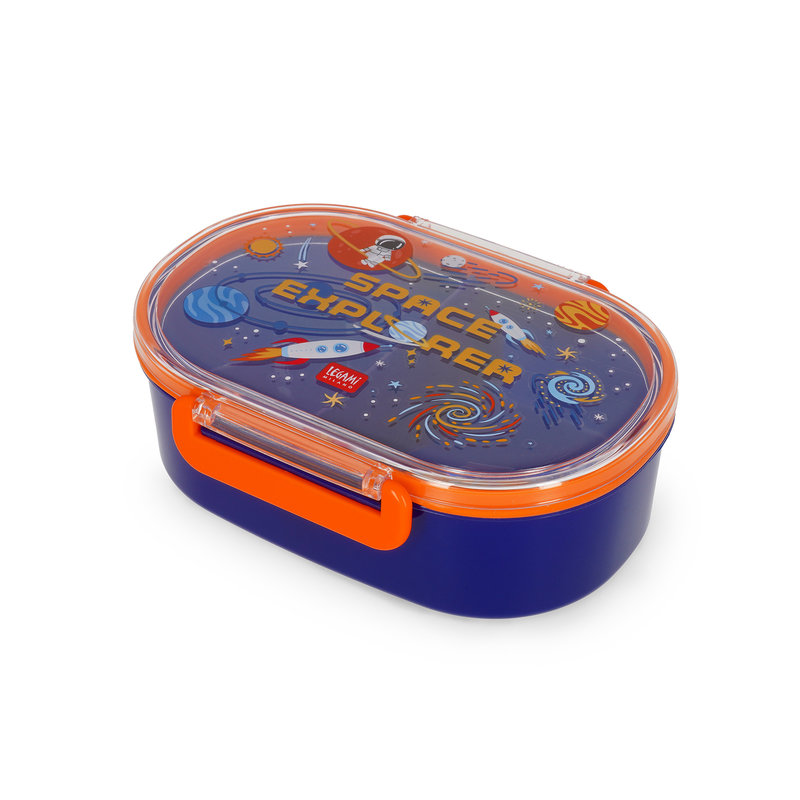 Image de  LEGAMI - Boîte à gouter Snack & Go espace 