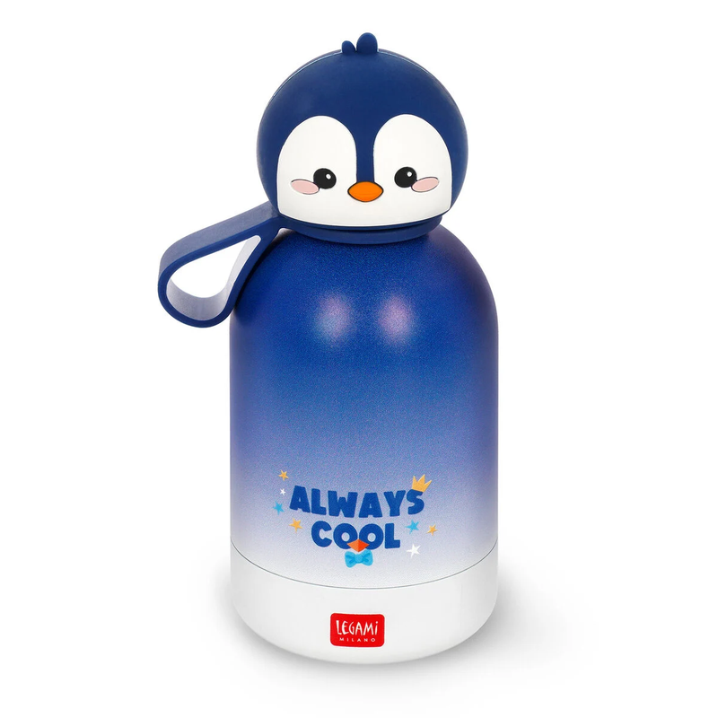 Image de  LEGAMI - Gourde isotherme 310ml Hot&Cold BFF pingouin 