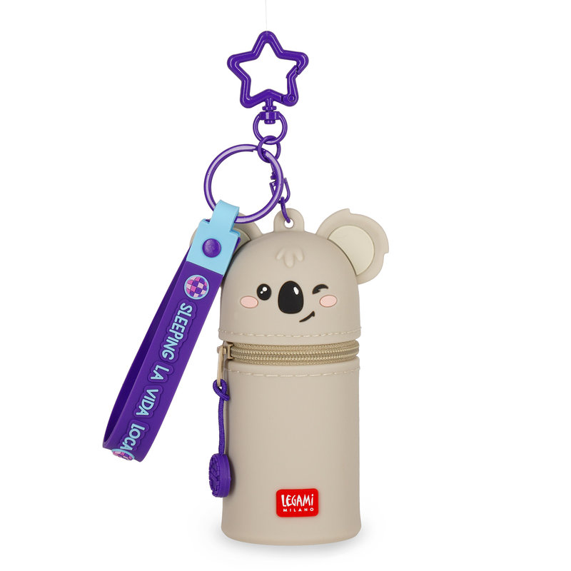 Ref. LEGMKAW0006, LEGAMI - Mini porte monnaie silicone Kawaii - Koala, Assorties, marque LEGAMI