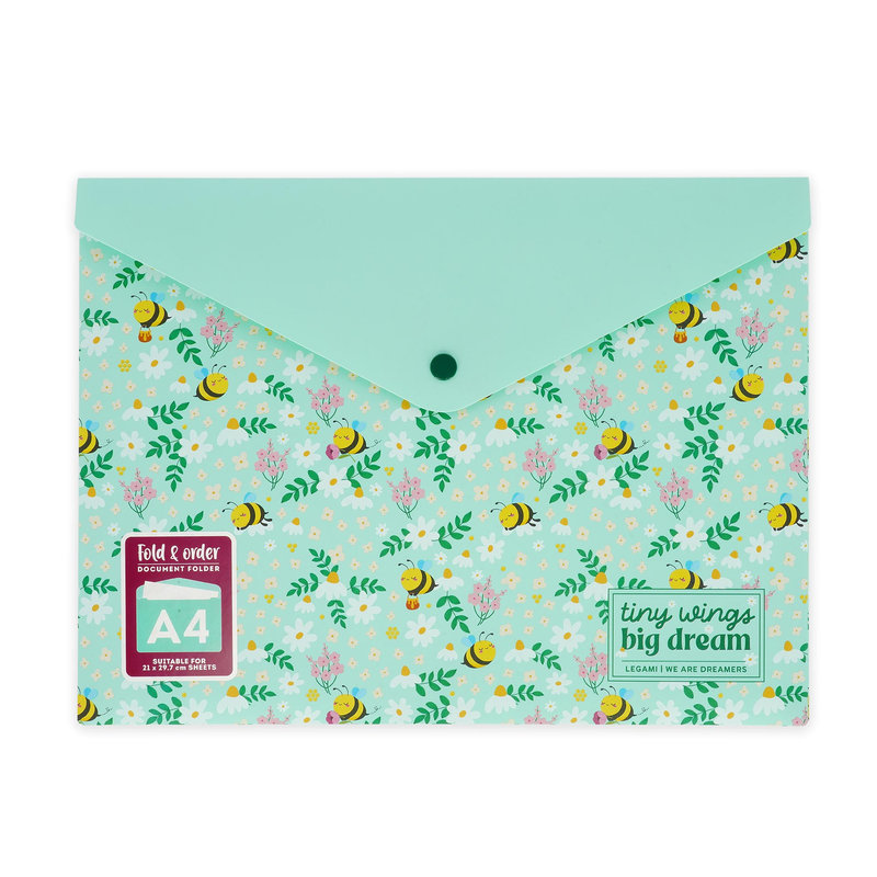 Image de  LEGAMI - Petit porte-documents Fold & Order abeille 