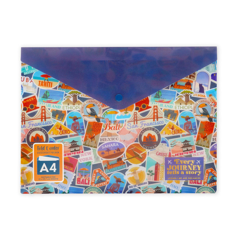 Image de  LEGAMI - Petit porte-documents Fold & Order voyage 